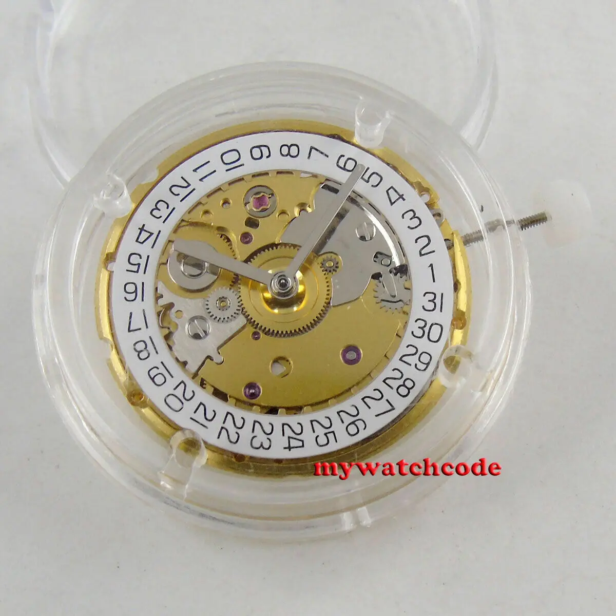 28800 bph โคลน Eta 2824กลไกเคลื่อนที่ชุบทอง ST2130กลไกอัตโนมัติ