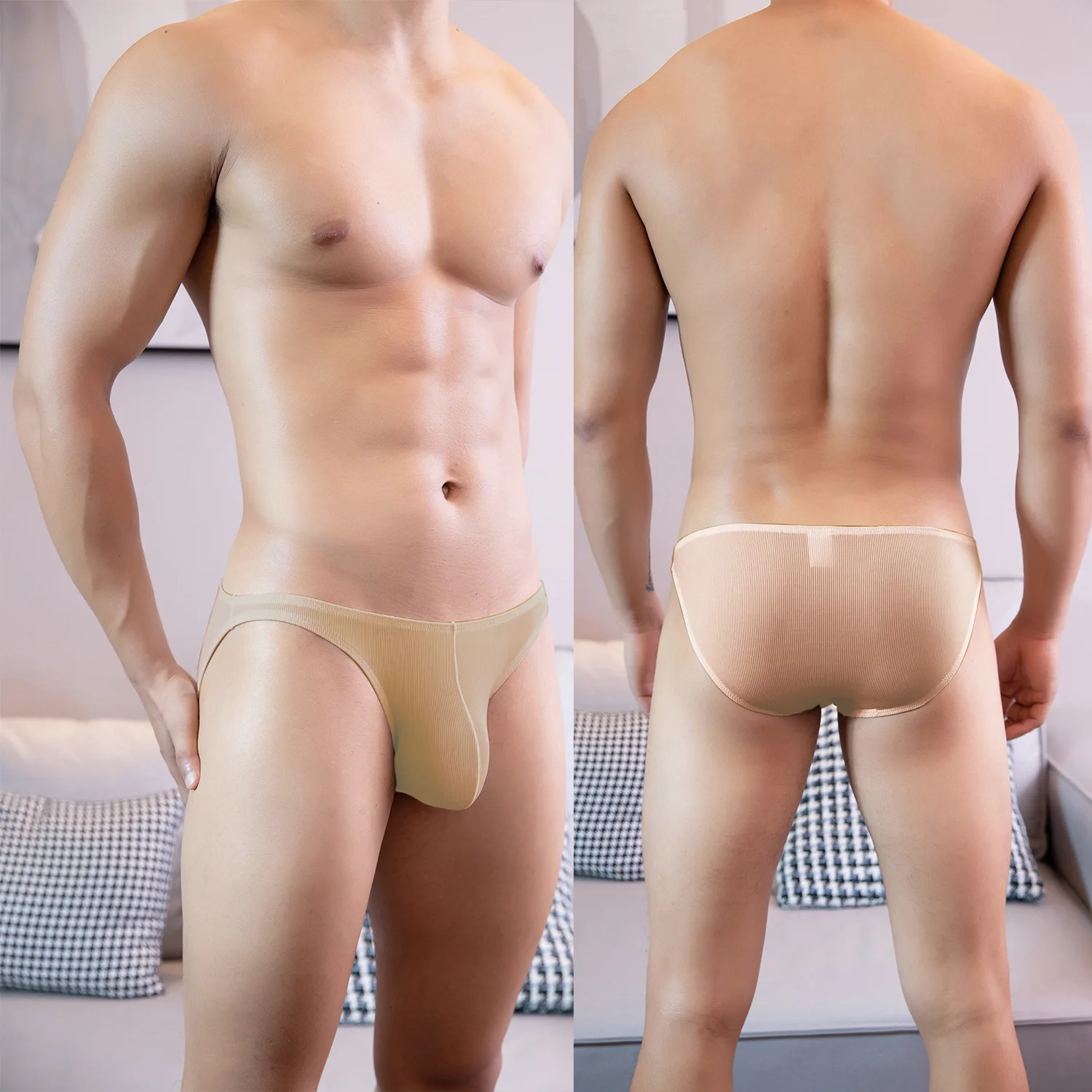 Men's Low Waist Briefs High Elasticity Breathable Quick Dry Soft Comfort Daily Underwear for Men Available in 7 Colors M-XXL