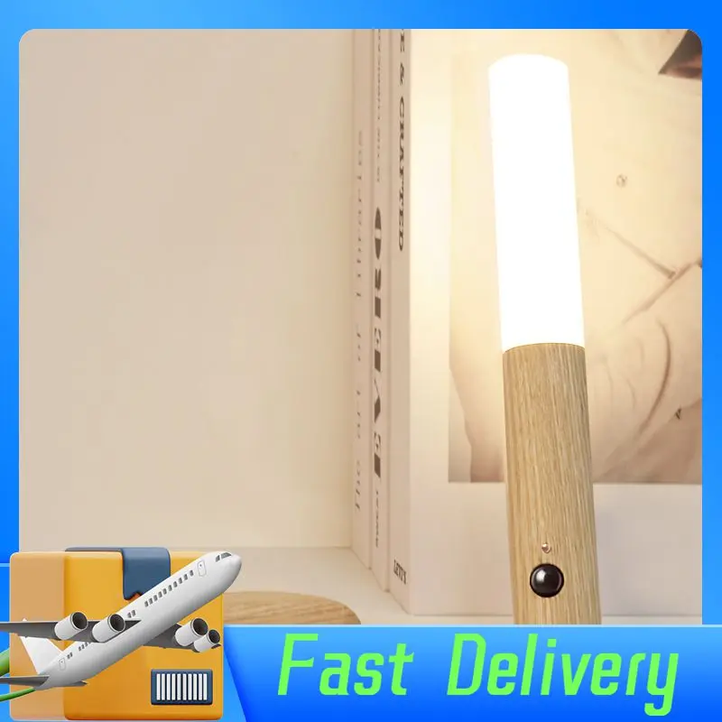 

LED Night Light Magnetic USB Wall Lamp Kitchen Cabinet Closet Light Home Staircase Bedroom Table Move Lamp Bedside Lighting