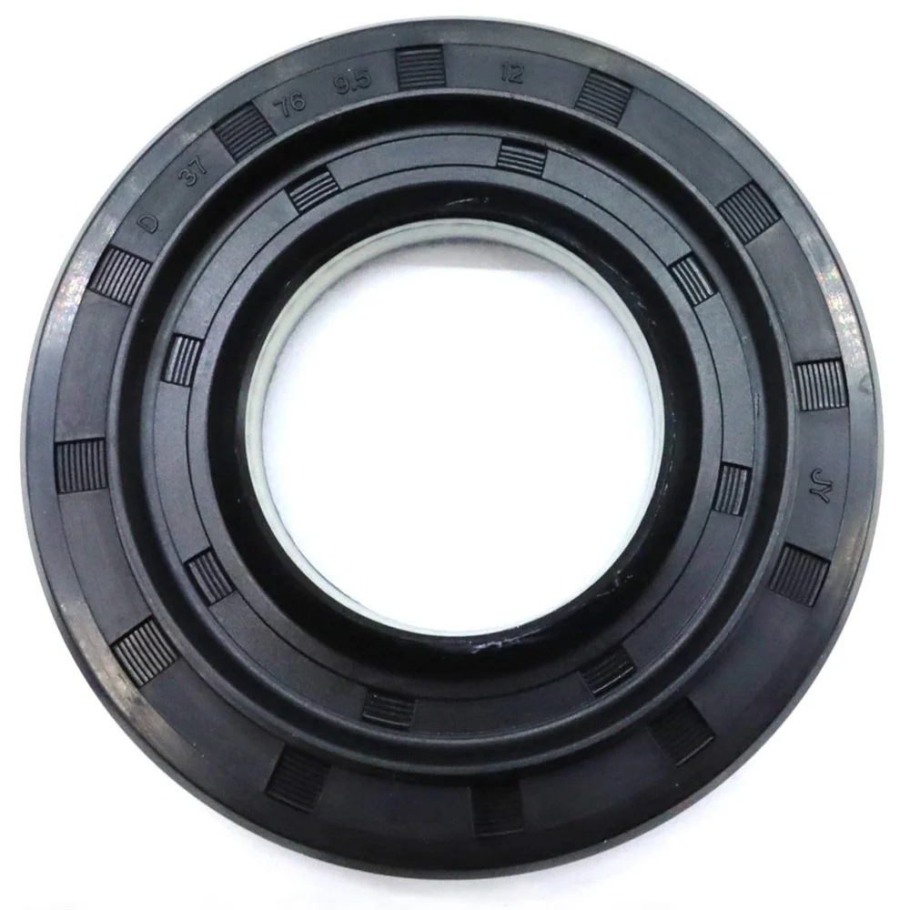 SIGO  26x47x7/8/10/11/12 Black Nitrile Rubber NBR Double Lip Spring TC Ring Gasket Radial Shaft Skeleton Oil Seal