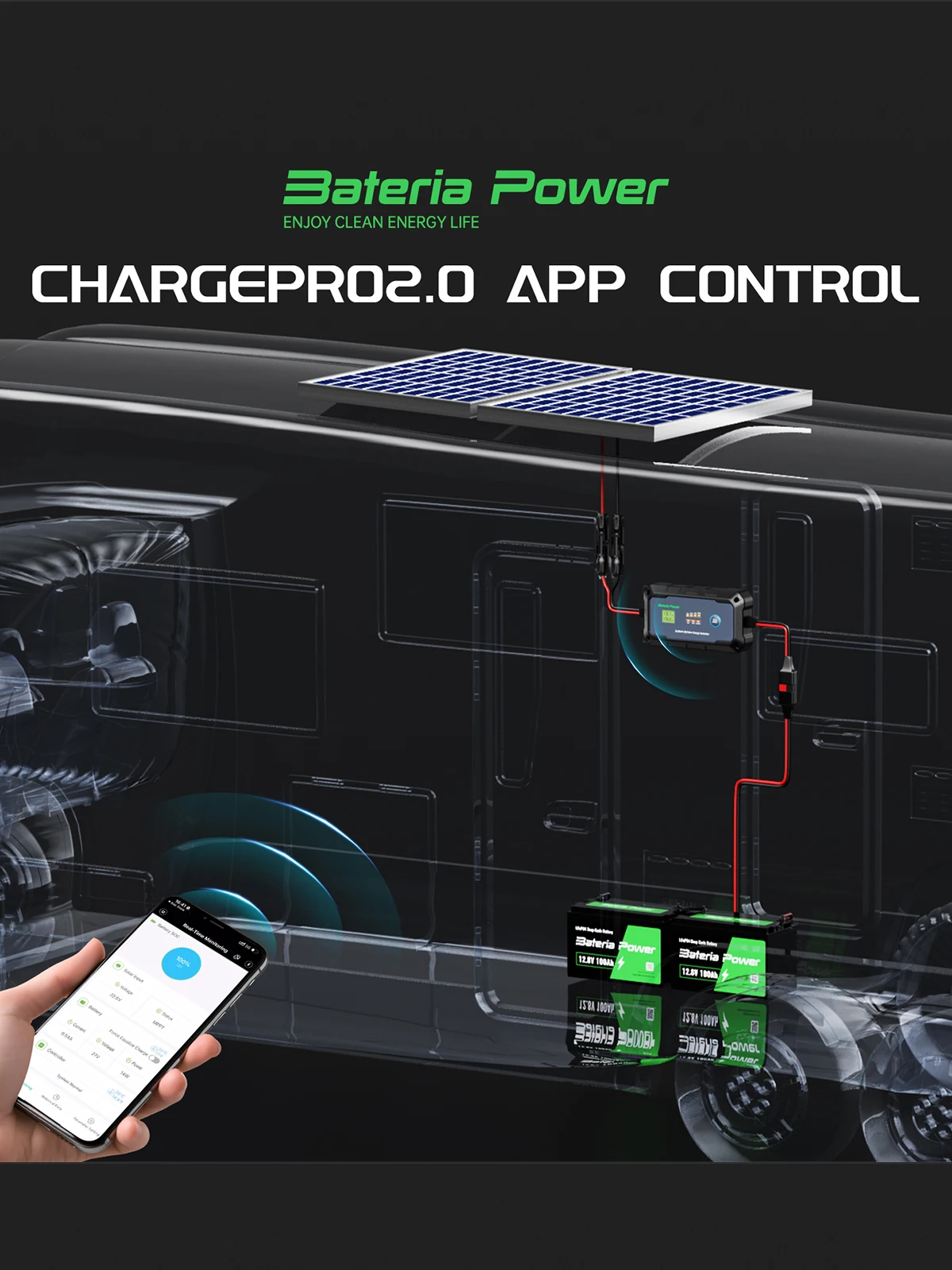 Imagem -02 - Controlador de Carga do Painel Solar Pwm Carregador do Painel Solar Display Lcd Multifuncional Ajustável 30a 12v 24v