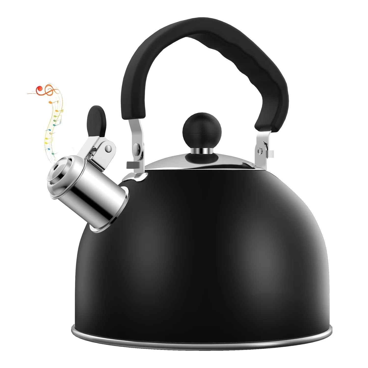 

Stainless steel large-capacity kettles and teapots, suitable for home use, compatible with gas stoves and induction cookers