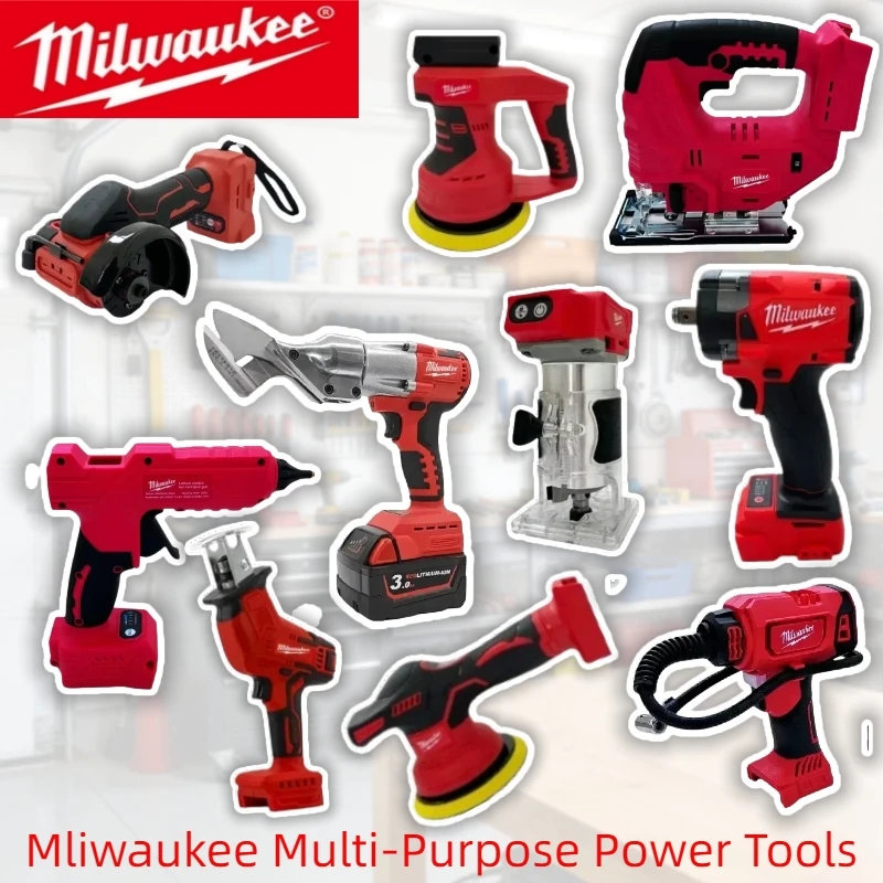 

Аккумуляторный ударный шуруповерт Milwaukee 18V LXT BL с бесщеточным двигателем, электрическая дрель для болтов/дерева/работы в Т-режиме, перезаряжаемый электроинструмент