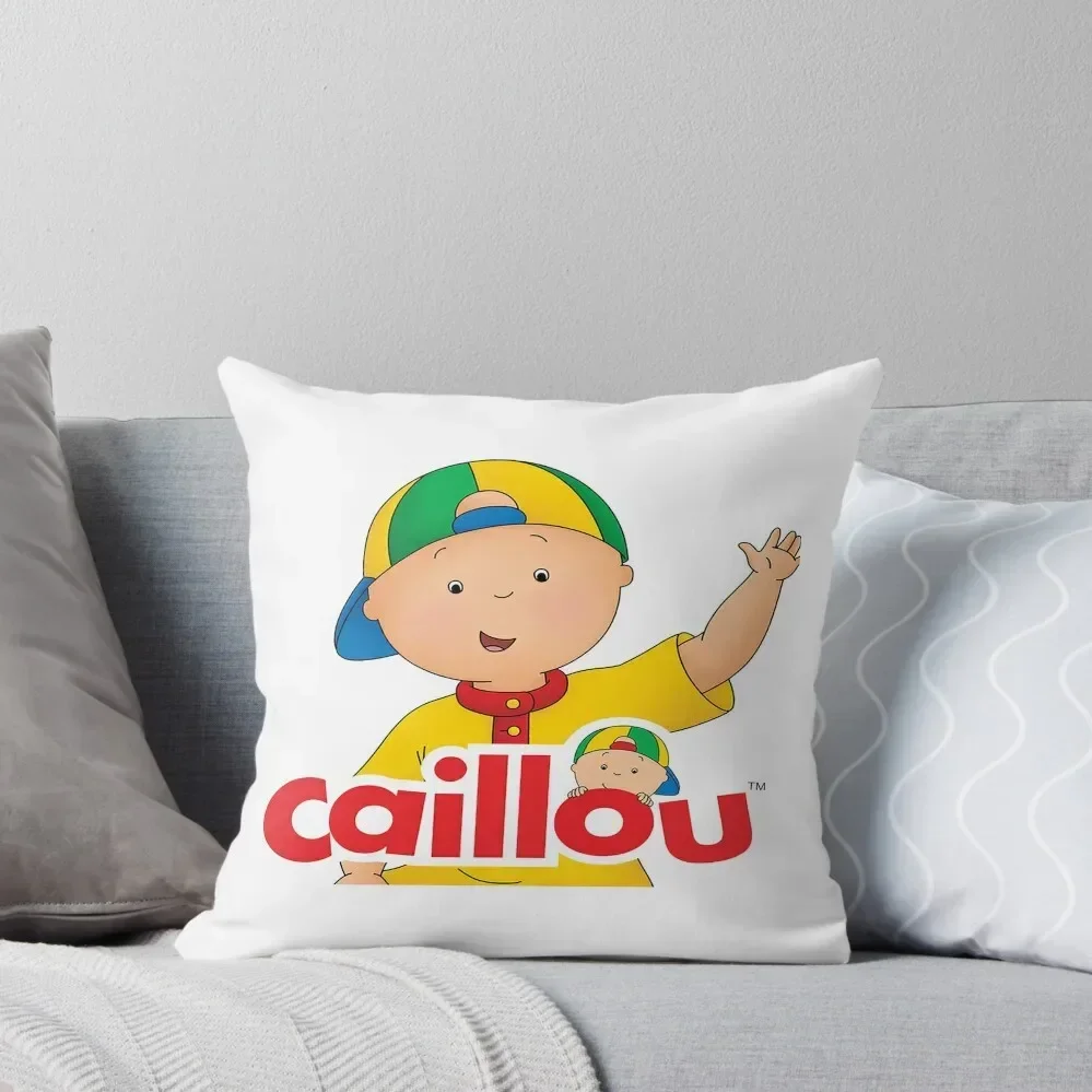 caillou, caillou and dog Throw Pillow christmas cushions covers Decorative Cushions For Luxury Sofa bed pillows pillow