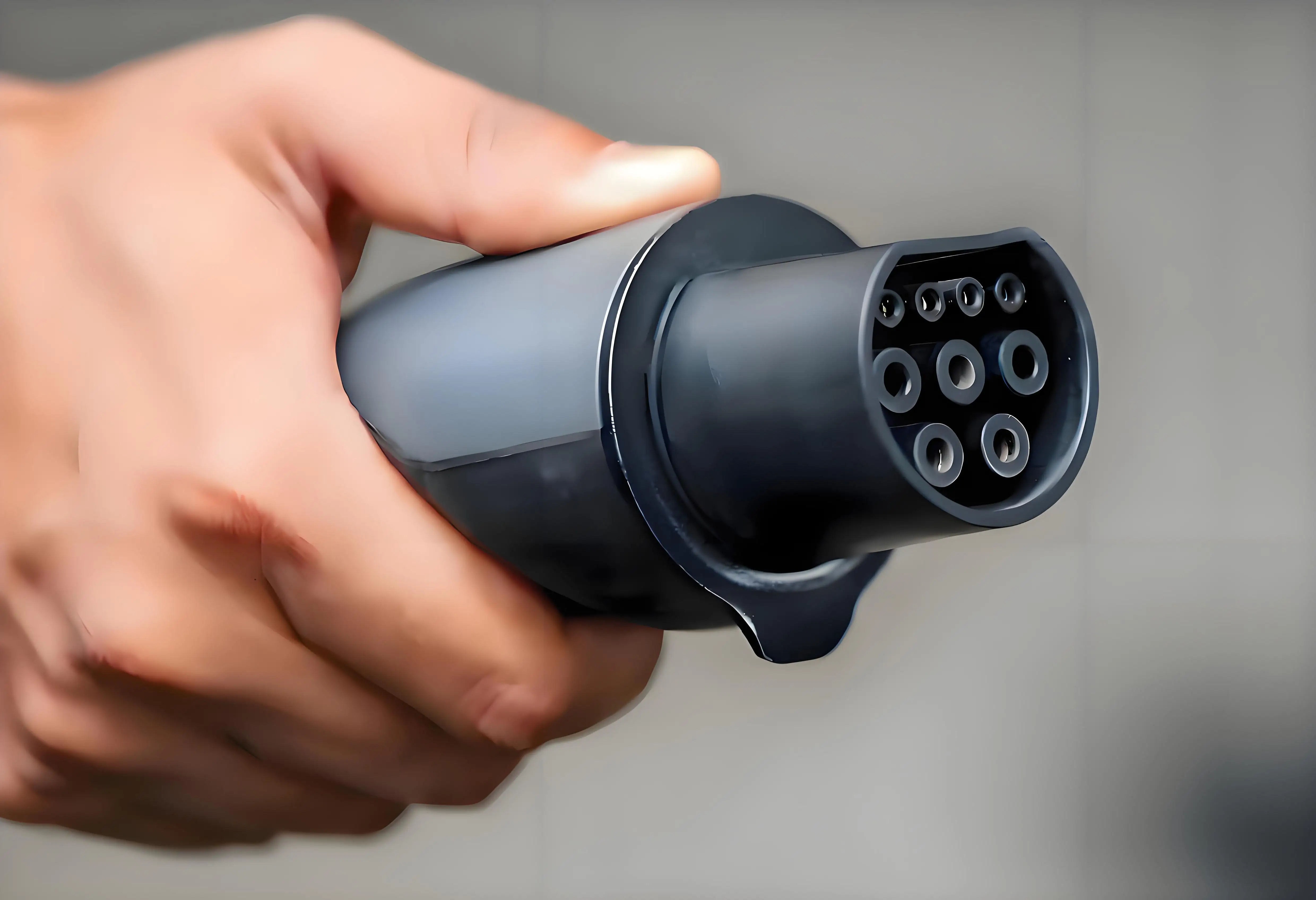 7-Shape Electric Motorcycle Charging  & Charging Socket  Compatible with 7-Shape Charging Gun