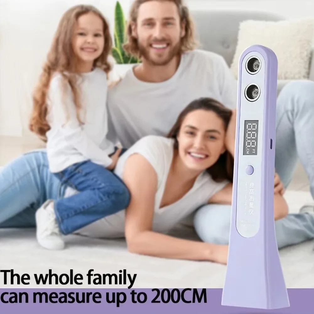 Digital Ultrasound Height Measuring Meter Smart Precision Height Measuring Tool Safety Accurate Children Electronic Height Ruler