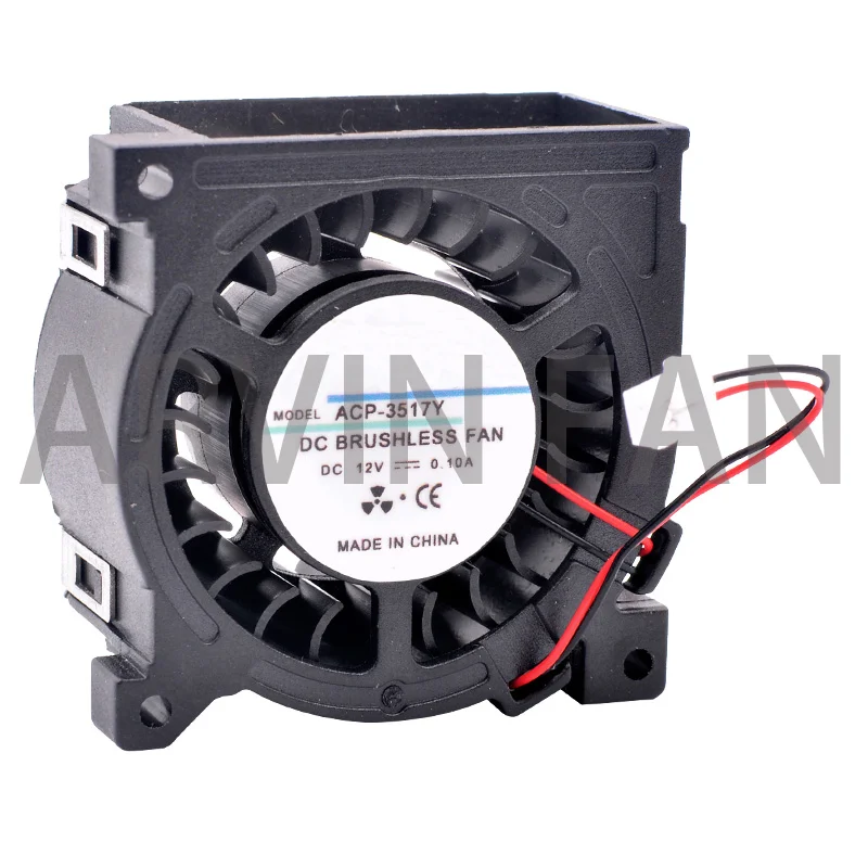 ACP-3517Y 35mm Blower 35x35x17mm 3.5cm DC5V 12V 24V Hydraulic Turbo Blower Cooling Fan For Projector Humidifier 3D Printer