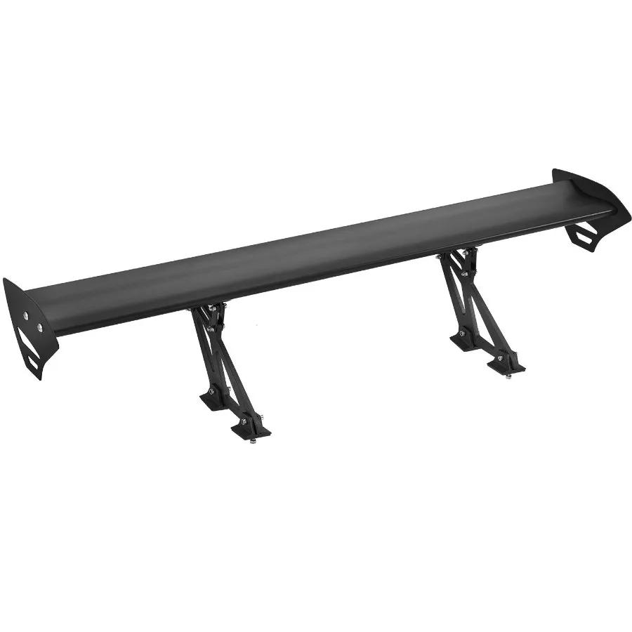 

GT Wing Car Spoiler 43.3 inch Universal Spoiler with Single Deck Adjustable Lightweight Aluminum Car Rear Spoiler Wing Racing