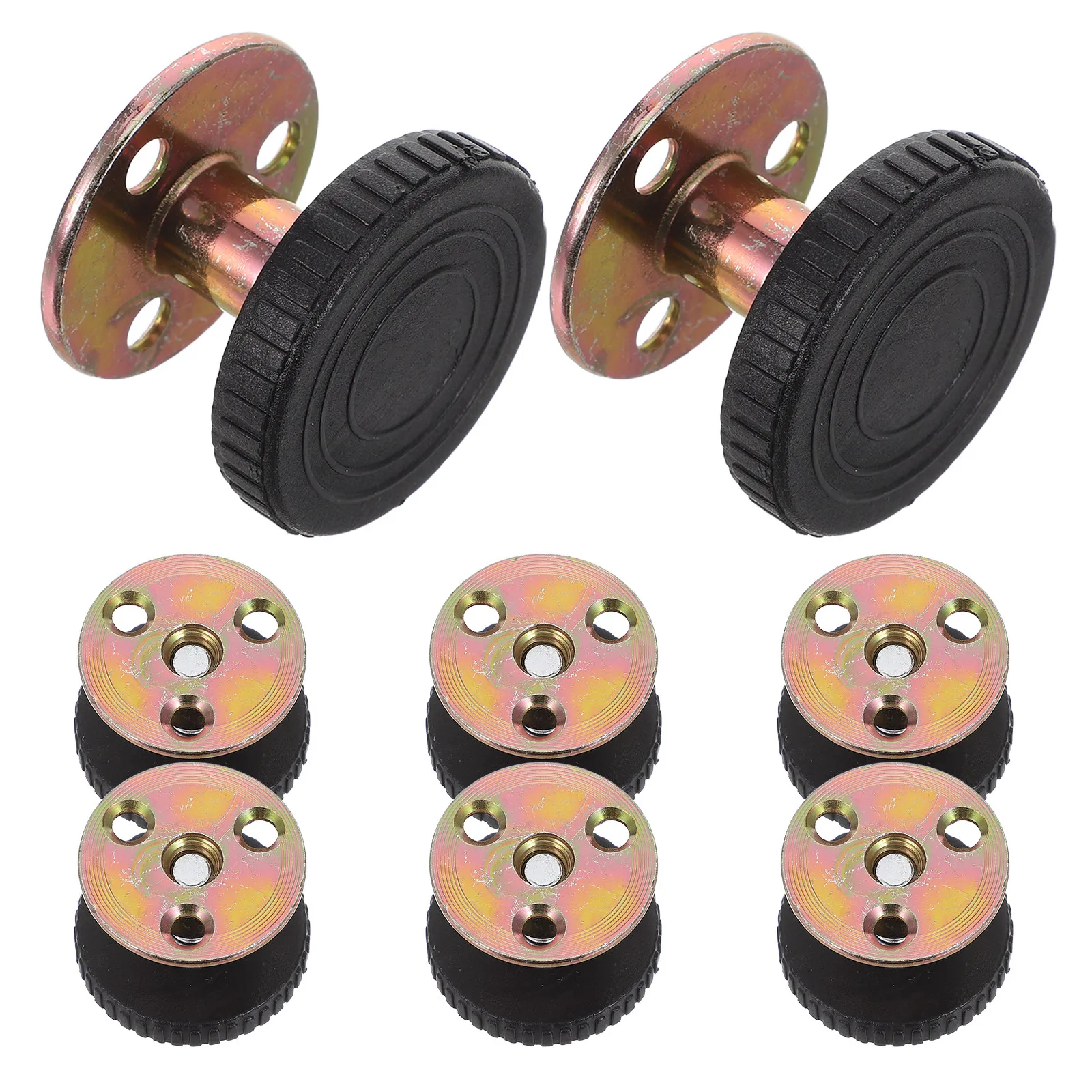 8Pcs Adjustable Bed Frame Stabilizer Furniture Pads Anti-Shake Headboard Wall Stopper Table Legs Protector Bedside Cabinet