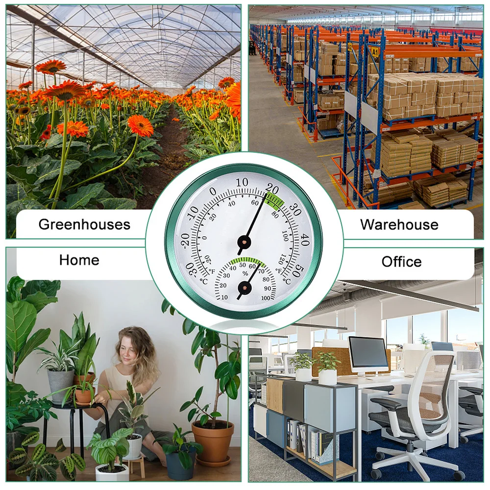 2 In 1 Thermometer Hygrometer Auto Measure Thermometer for Home Office Temperature Humidity Meter