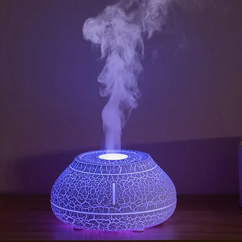 

Creative Flame Aromatherapy Machine with Colorful Atmosphere Light and Essential Oil - Perfect Diffuser and Holiday Gift