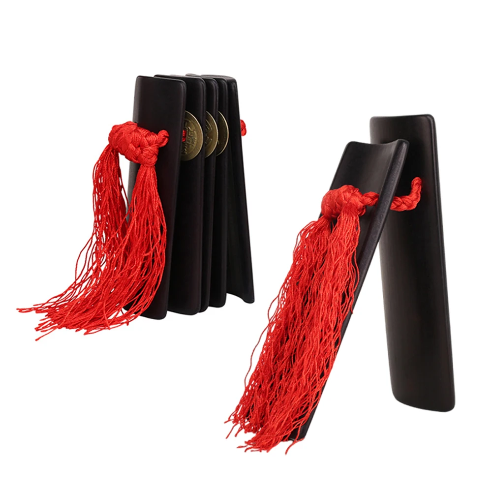 

Toy Allegro Bamboo Board Allegros Kuaiban Clappers Child Black Kids Musical Instruments