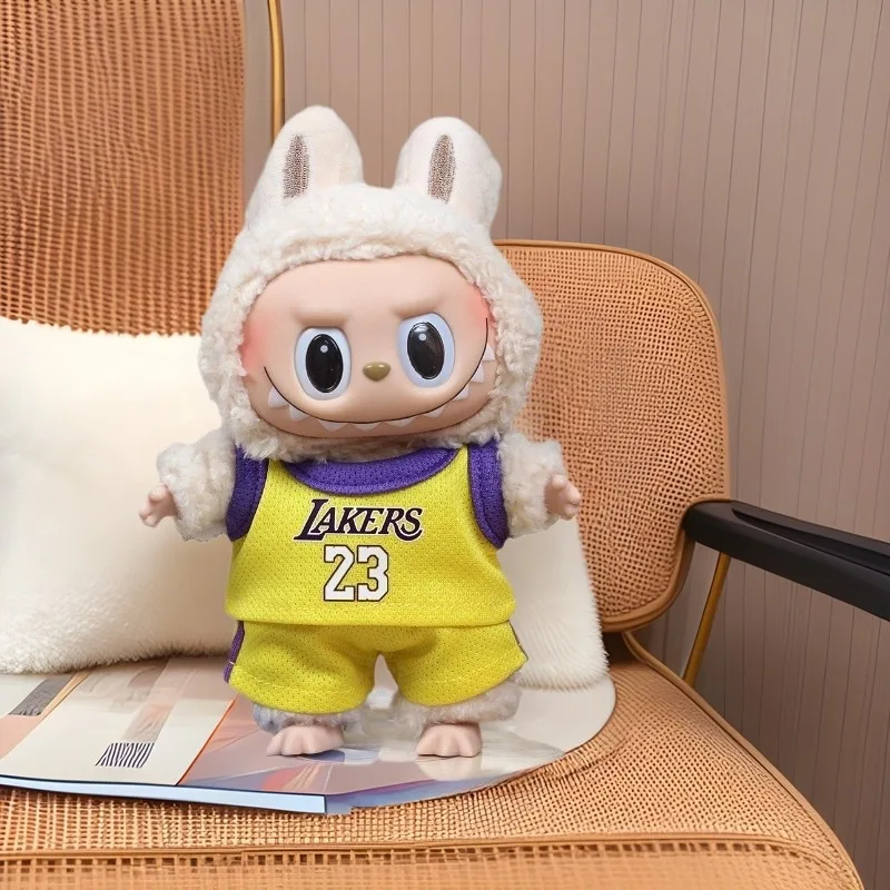 فقط جيرسي لا بوبو ملابس الطفل 17 سنتيمتر ملابس أرنب القلب معكرون الفينيل وجه دمية ملابس الطفل يمكن استبدال دمية جيرسي.