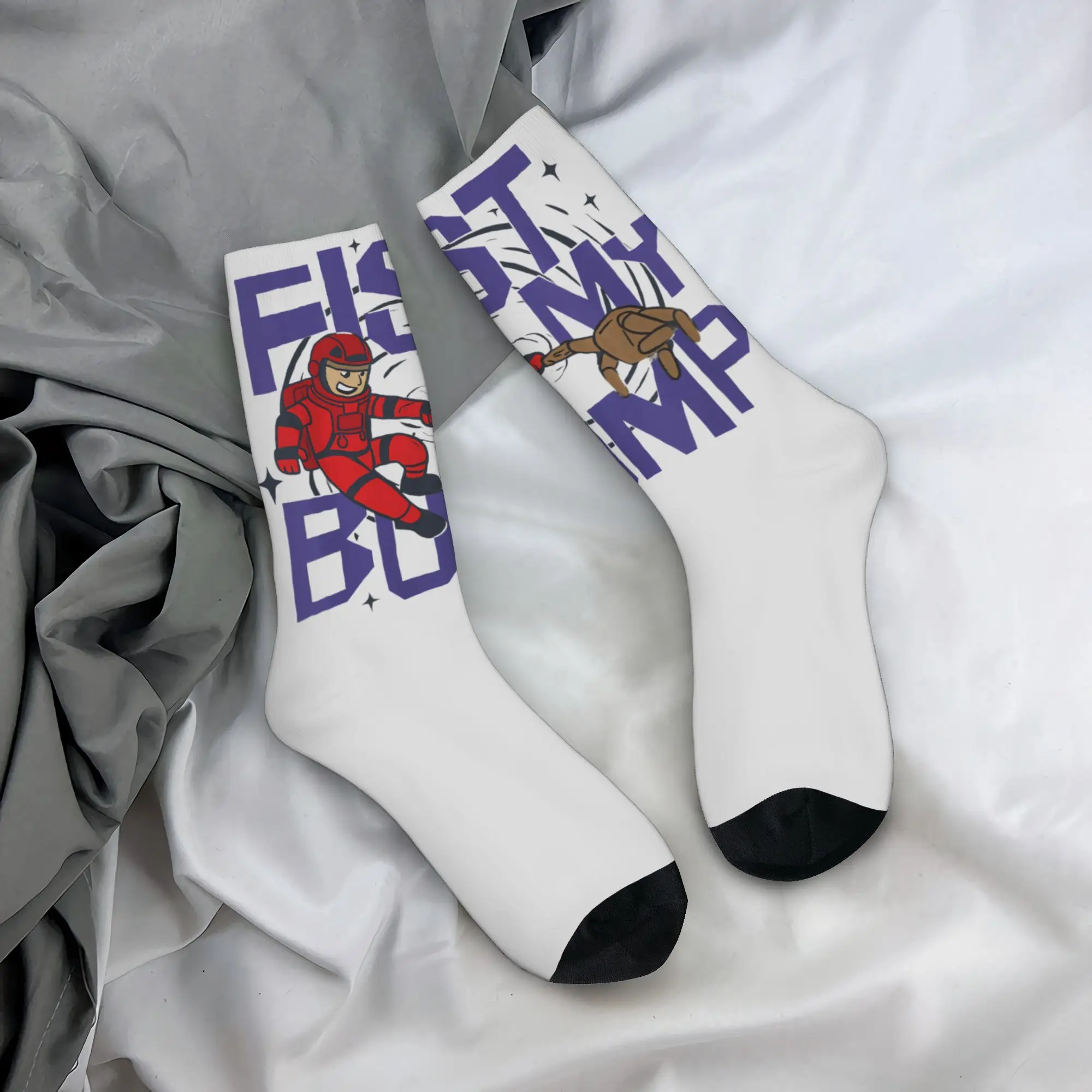 

Project Hail Mary Stockings Fist My Bomp Graphic Funny Socks Winter Anti-Slip Socks Adults Men Running Comfortable Socks