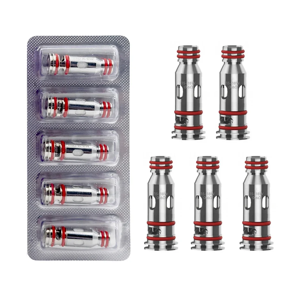 5PCS OEM Tech247 Coil 0.4Ohm 0.6ohm 0.8ohm Meshed M Coil Fit for Tech 247 Pod System Cartridge