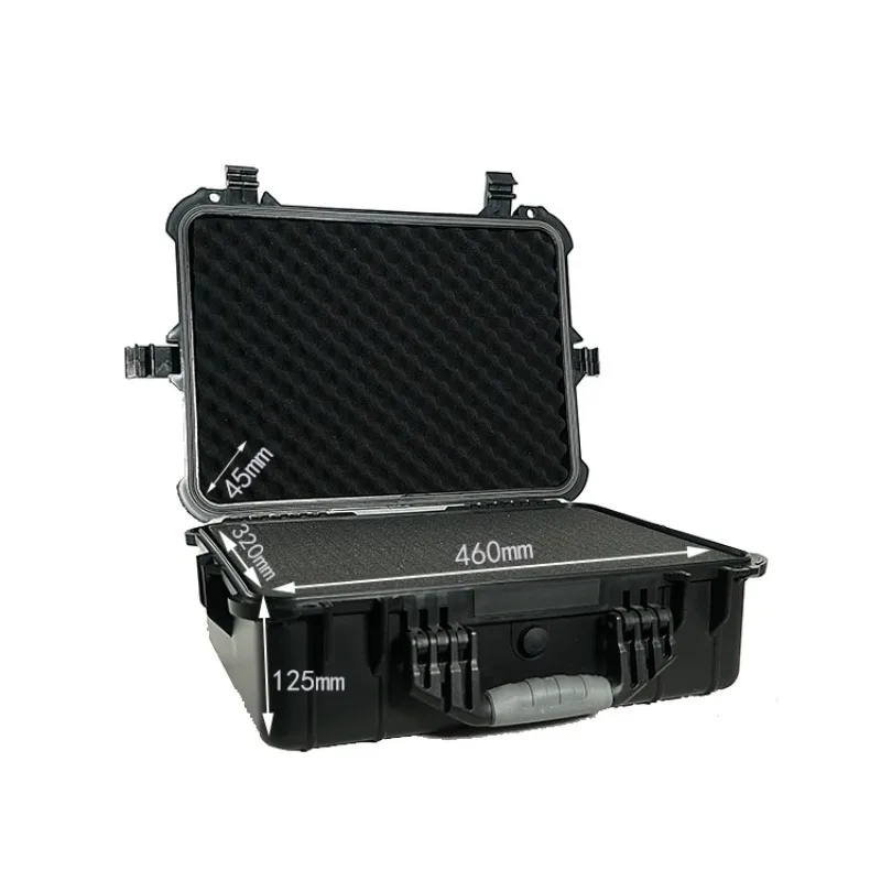 DPC094 X-Large Black Weatherproof Tool Case 500400190mm - IP67 Shockproof Protective Hard Box with Custom Foam