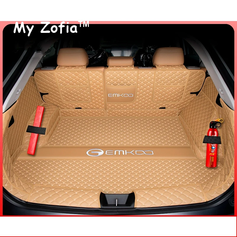 For GAC Trumpchi EMKOO 2022 2023 2024 2025 Car Trunk Mats Trunk Protector Pad Storage Bags Cargo Liner Car Interior Accessories