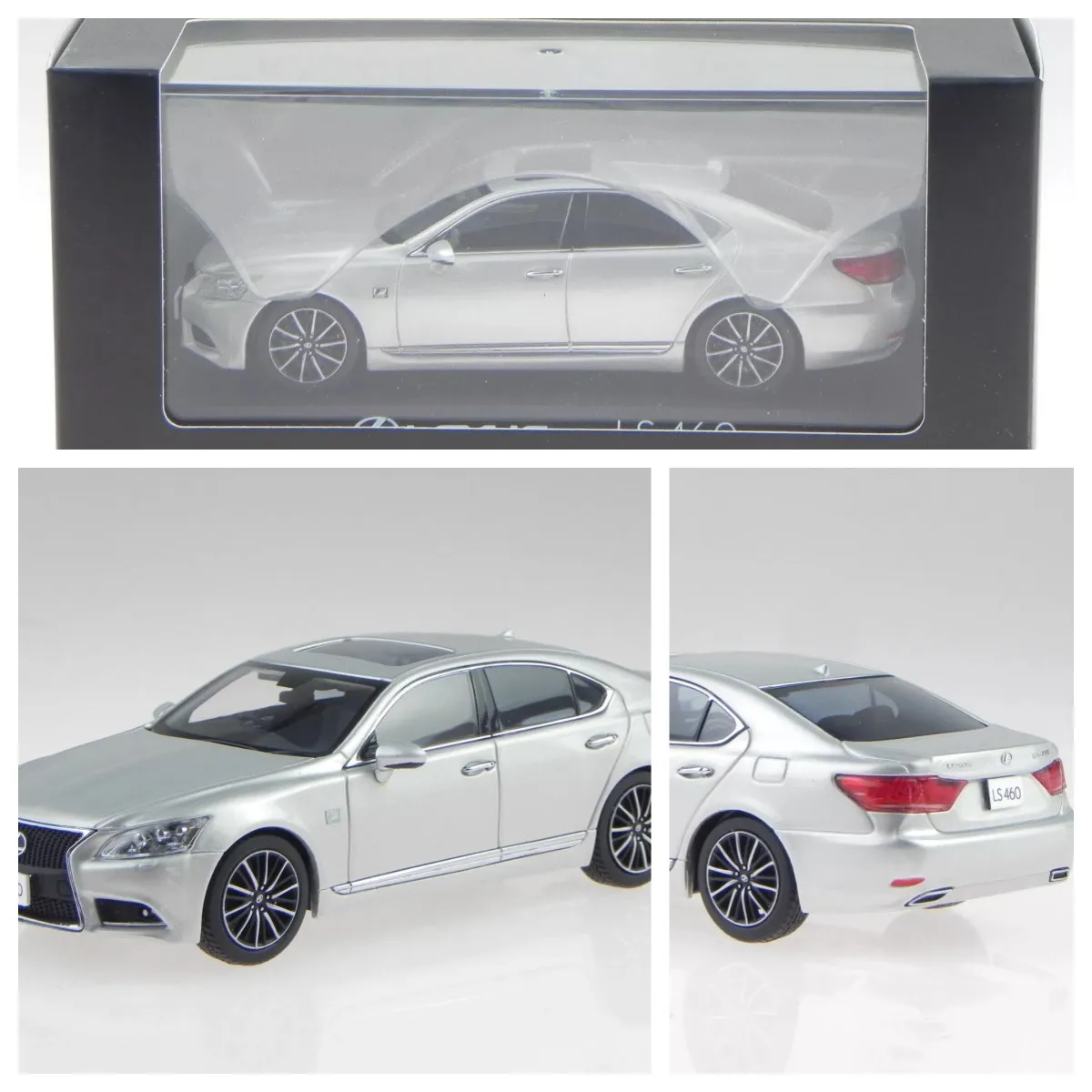 LS 460 F Sport sonic silver diecast modelcar 03659s Kyosho 1:43 Diecast Car Model Gift Model Car Collection Limited Edition Hobb