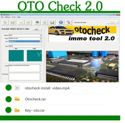 Immo Software Otochecker 2.0 OTO Checker Cleaner Advanced Immo Repair System for Immobilizer Otochecker Software  Oto checker