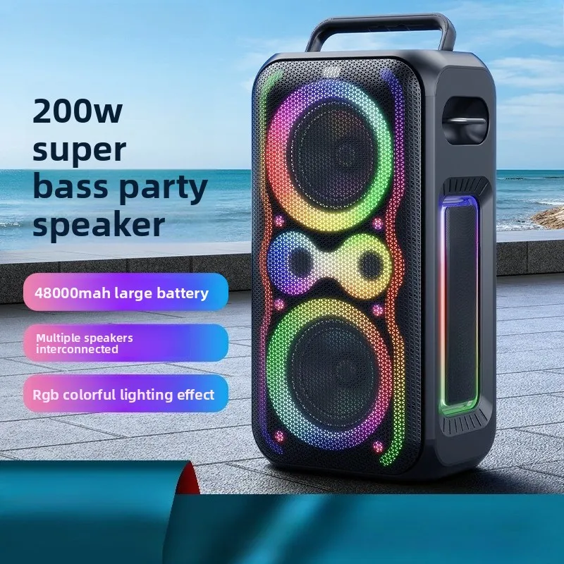 PT21 Square Dance Outdoor Big Sound Performance Home KTV Bluetooth Speaker Portable Wireless High Power