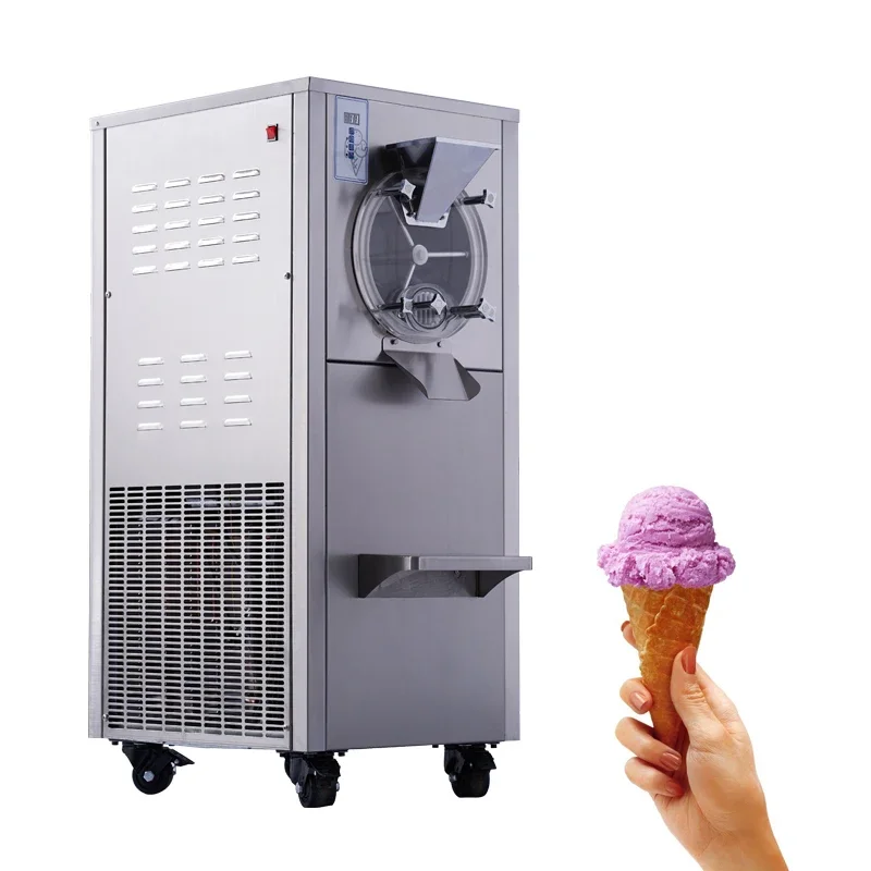 for Commercial Ice Cream Machine Hard Serve Ice Cream Maker with LED Display Screen for Restaurants Snack Bar supermarkets