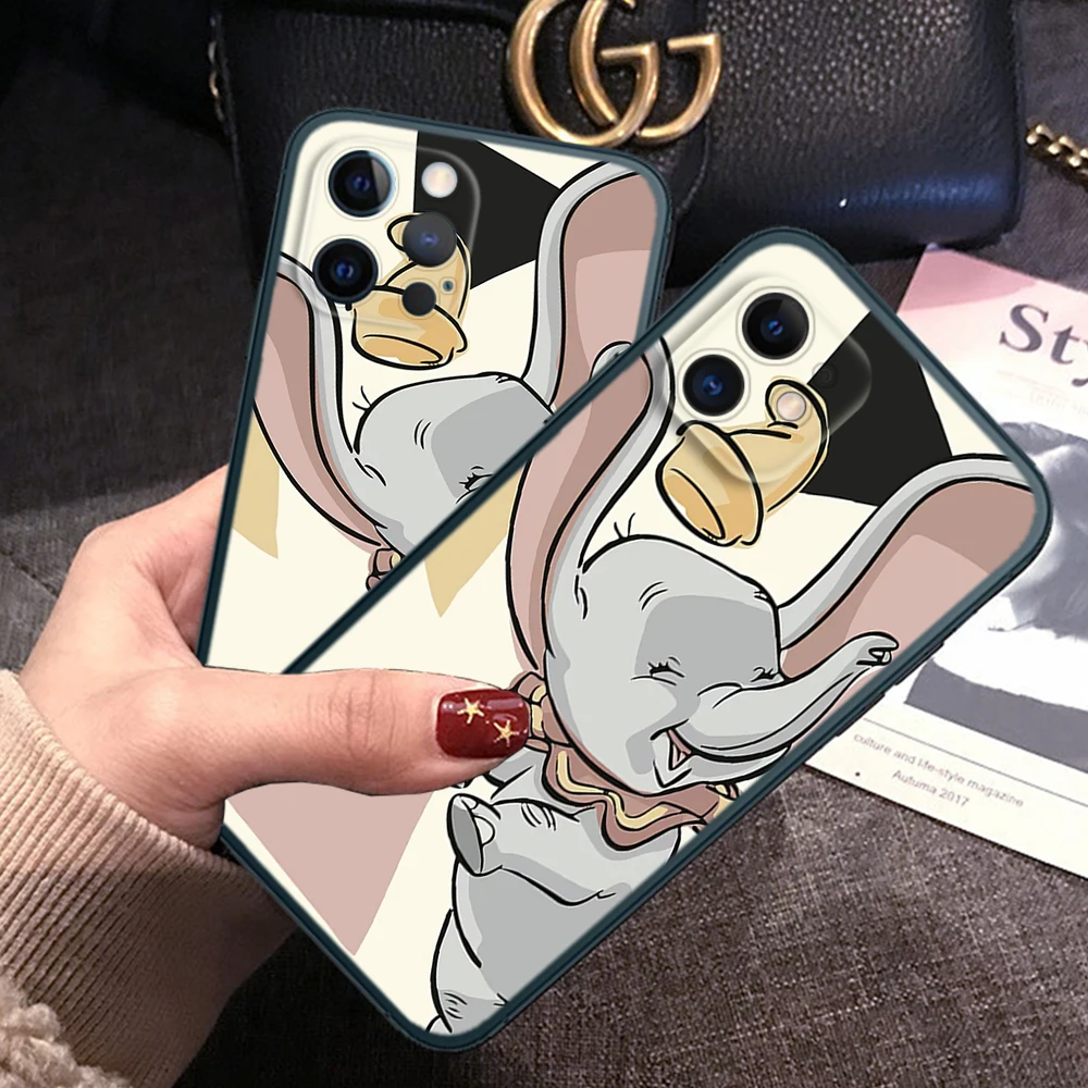 S9 cartoon Dumbofor Soft Case for Xiaomi 10T 11 11i 11T 12 12x 8 Lite 9 9T A1 A2 A3 Poco F2 F3 M2 M3 X2 X3 X4 pro M4 C40 M5