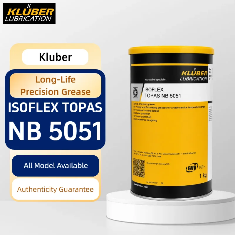 Original Kluber ISOFLEX TOPAS NB 5051 Synthetic Long Term Grease Low Torque Lubricant for Bearings Gears Gas Meters