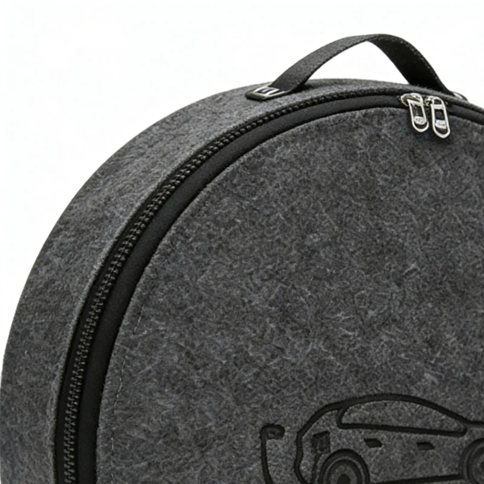 EV Charger Storage Case Felt Electric Vehicle Charging Cord Organizer Electric Vehicle Charging Cable Organizer Bag for Car