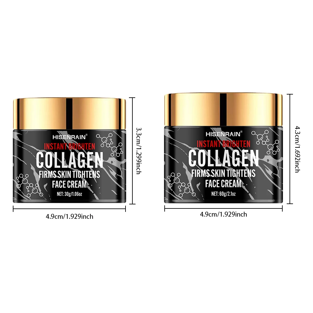 كريم الوجه HISENRAIN Collagen & Retinol للرجال - رطوبة مكثفة، ترطيب مضاد للشيخوخة، منشط للعناية بالبشرة المغذية.