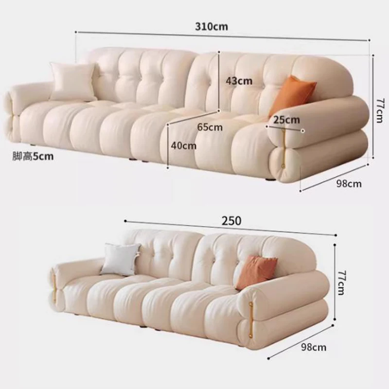 Lazy Nordic Sofas Sectional Minimalist Modern Elegant Sofa Family Luxury Living Room Divani Da Soggiorno House Accessories