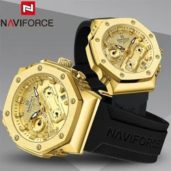 NAVIFORCE 2024 Original Men Watch Quartz Top Brand Luxury Digital Male Clock Military Business Sport Women  Wristwatch 8035