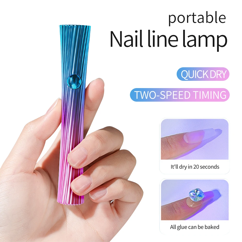 LULAA-Sèche-ongles portable à séchage rapide, lampe UV LED aste professionnelle, outils de photothérapie à domicile, haute qualité