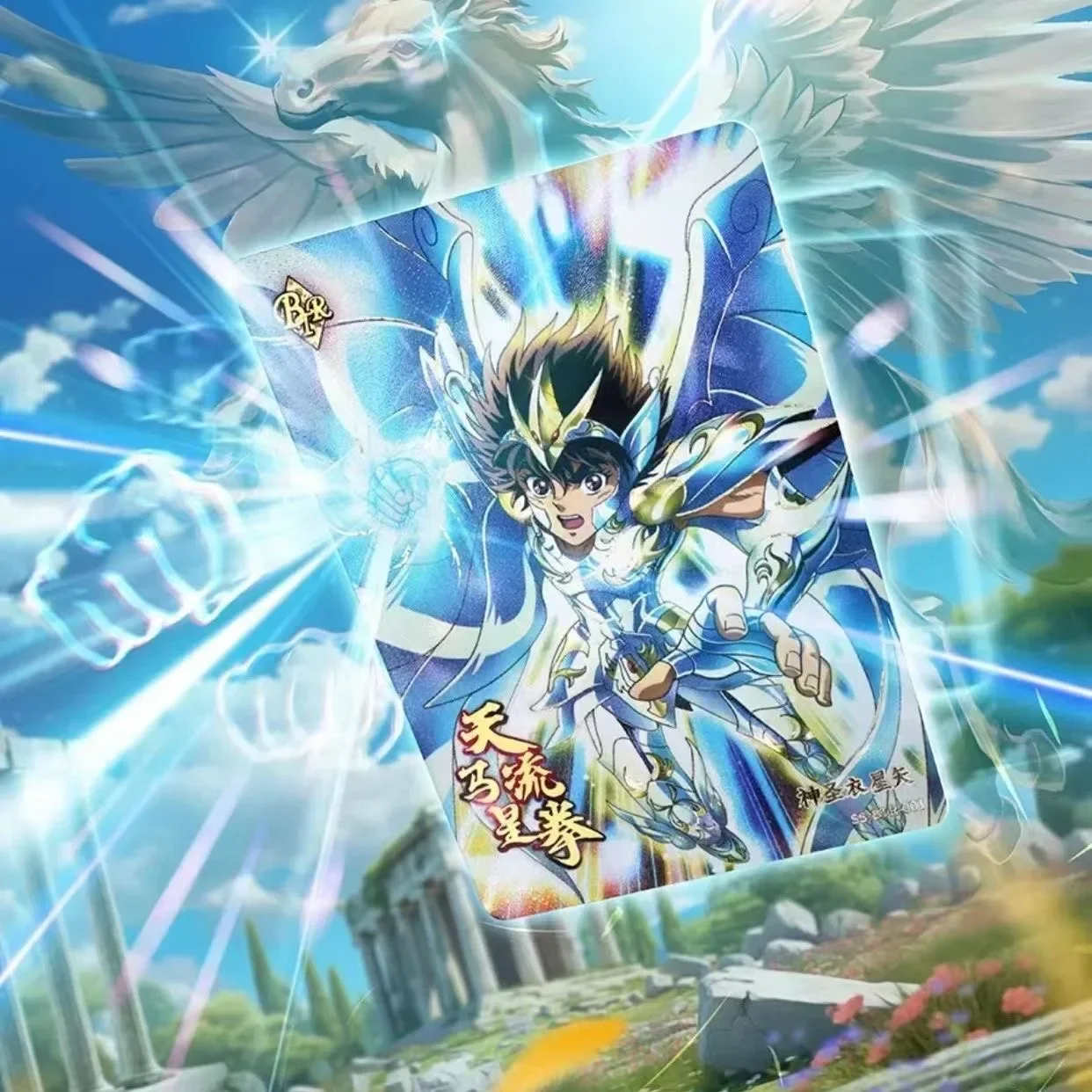 In Stock KAYOU Saint Seiya Saint Cloth Awakening Card Vol.03 PR BP SE Rare Anime Character Collection Card Kids Toys Gifts