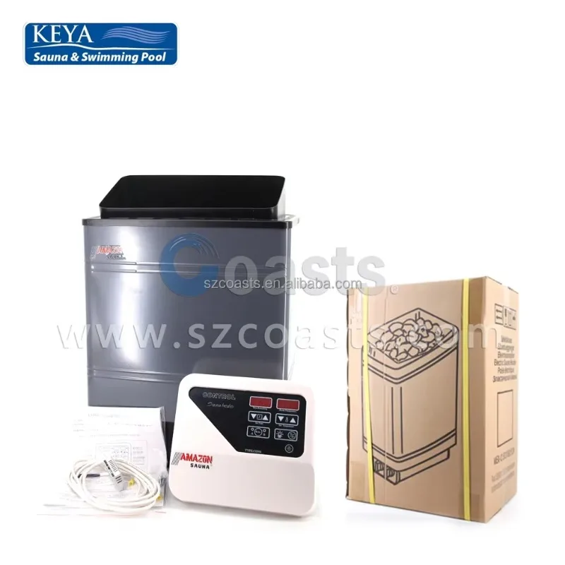 Coasts 6kw Portable Electric Sauna Heater Stove Dry Steam Sauna Bath Accessory