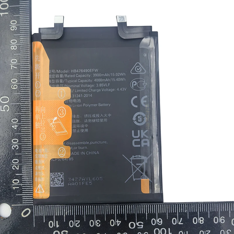 100% New 4000mAh Battery HB476490EFW For Huawei Nova 9 Pro For Honor 50 Pro Batteries Bateria Batterij +Free Tools Fast Shipping