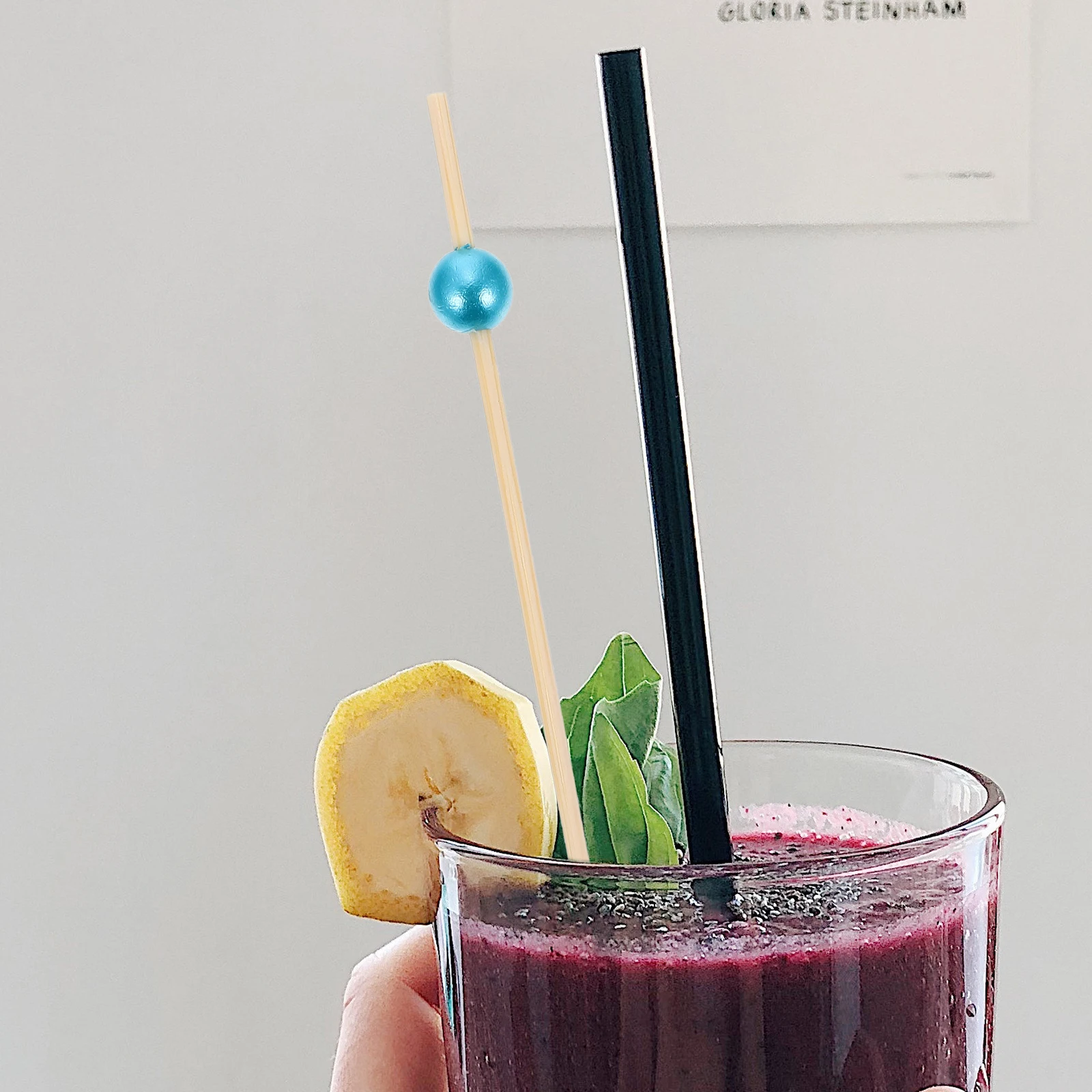 

100 Pcs Wooden Cocktail Picks Disposable Fruit Sticks Party Supplies Creative Dessert Cake Picks Strong Biodegradable Material