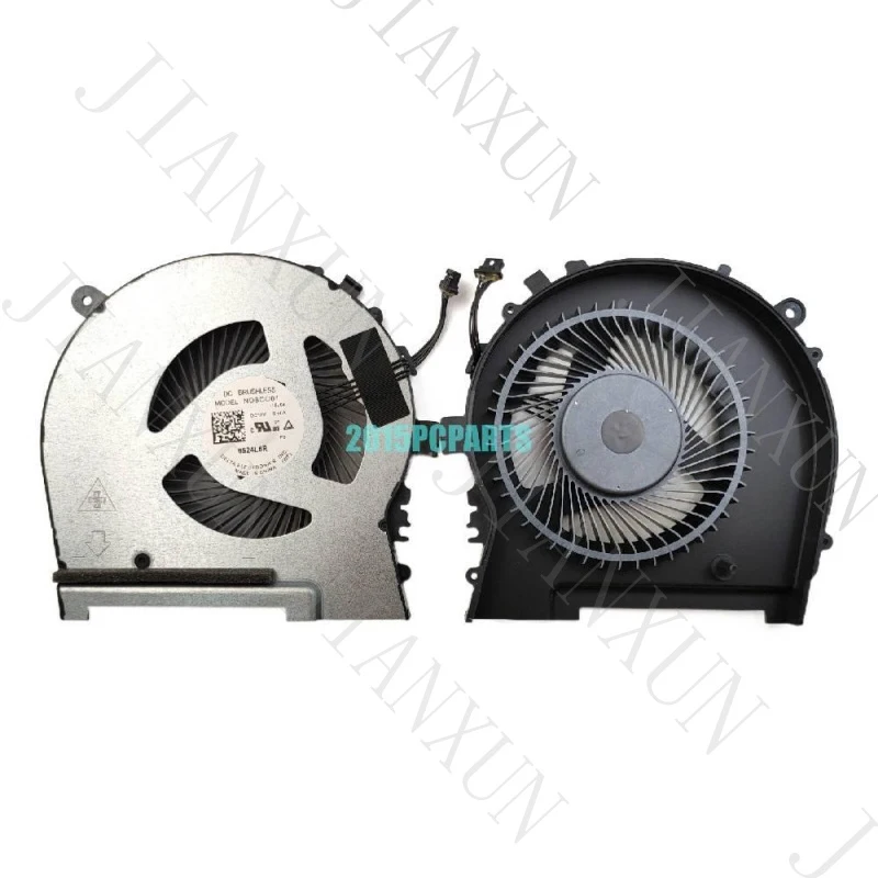 A+New CPU Cooling Fan for HP Omen 15-DH 15-DH0105TX 15-DH1054NR 15-DH1070WM 15-DH1087NR Laptop