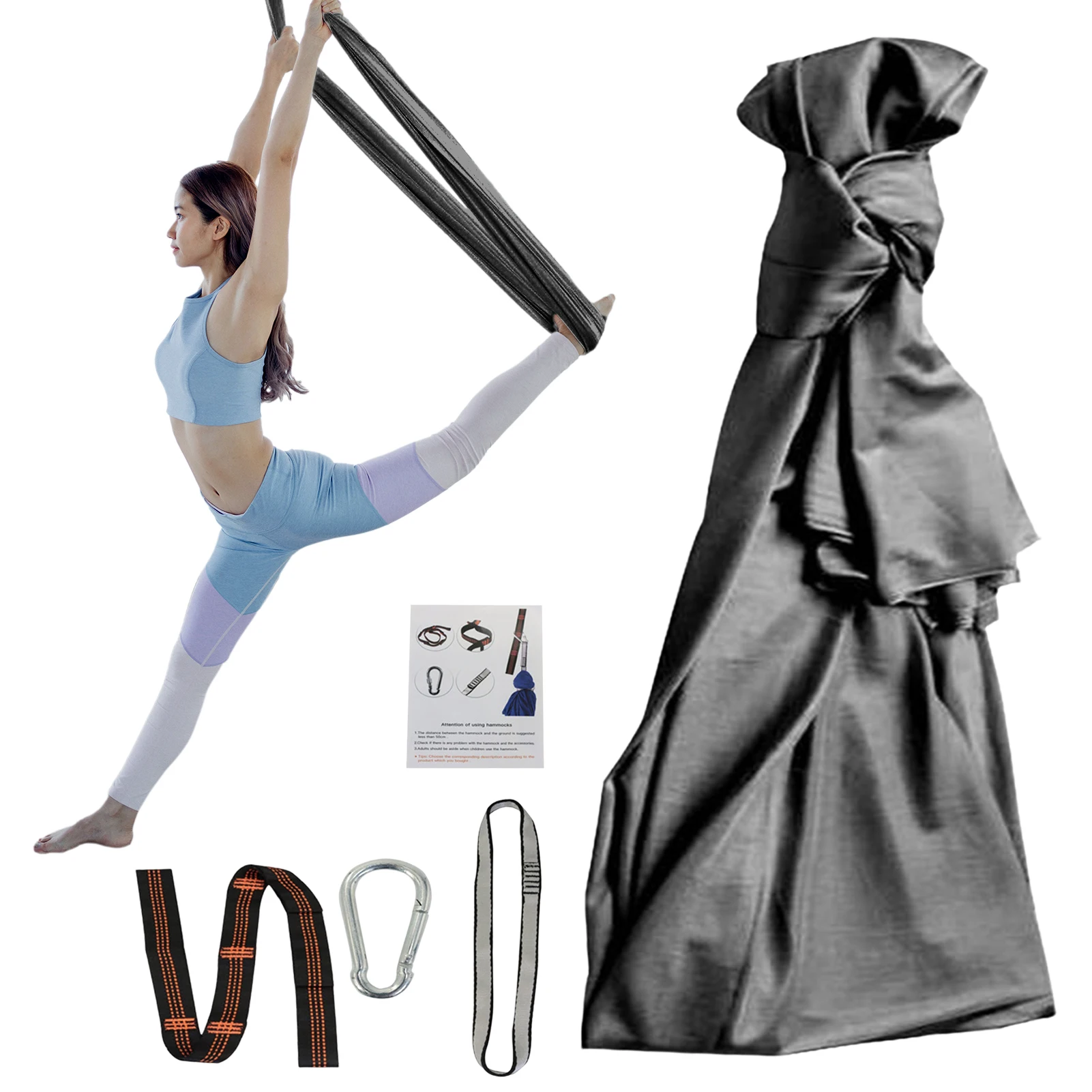 Hamac de yoga mentaires oriel élastique pour enfants, chaise drôle, balançoire de chambre à coucher, balançoire pour enfants, jouets d\'intérieur et