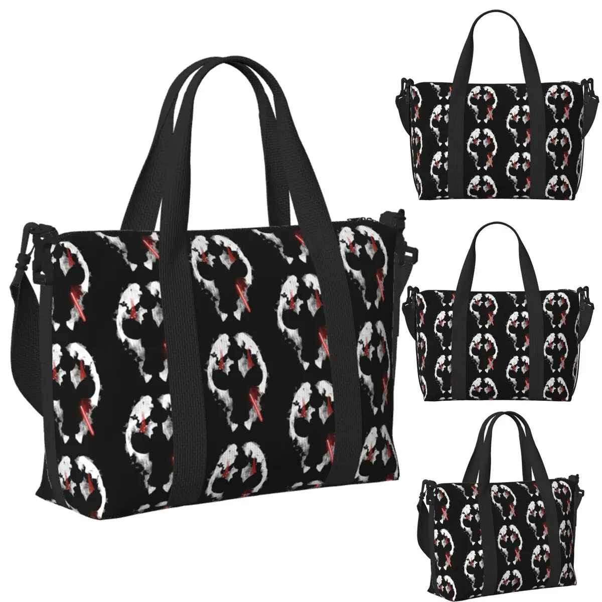 

Пляжная дорожная сумка Darth Nihilus на заказ, большая вместительная сумка-тоут для спортзала, спортивная женская дорожная сумка для покупок