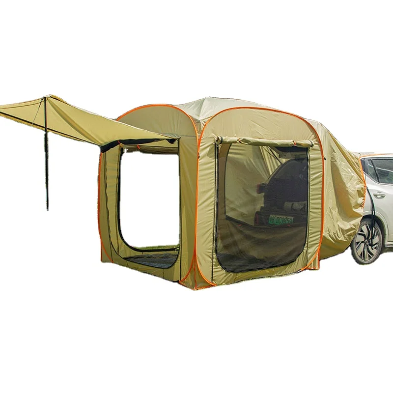 Wholsale of Outdoor Tents for Vehicles, Full Package Tents at the Rear of Camping Vehicles, and Fast Opening Camping Tentscustom