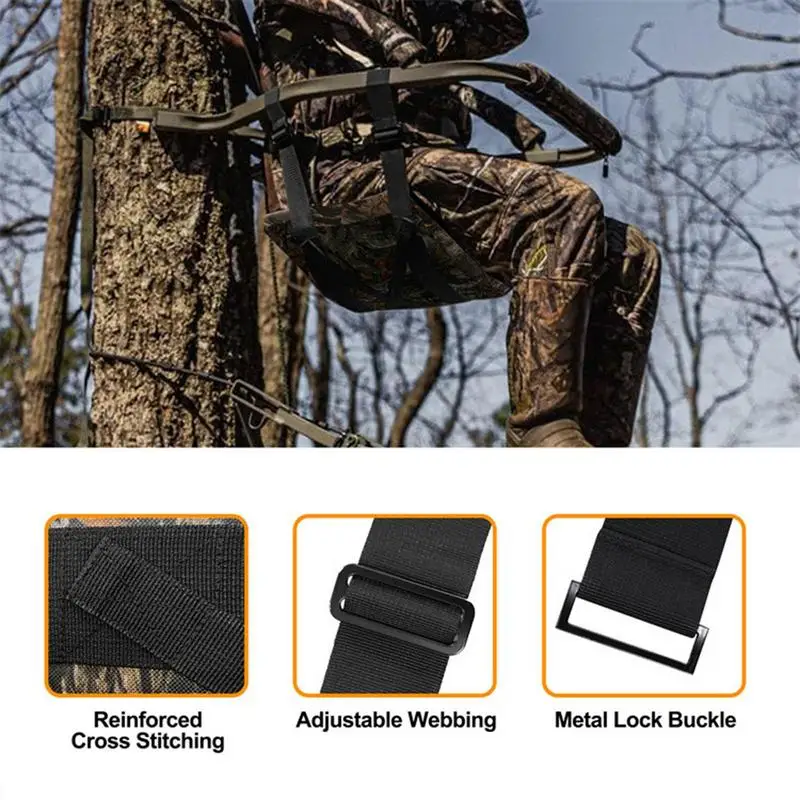 

Tree Seat Cushion Pad Portable Hunting Tree Seat Pad Waterproof Tree Stand Seat Cushion For Hunting Lightweight Replacement Pad