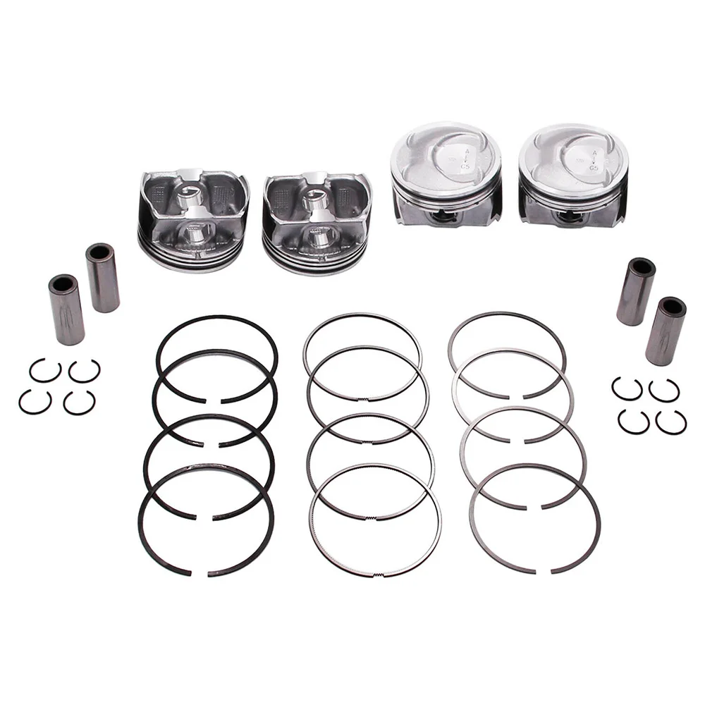 Engine Piston Set 23040-2G500 For 2011-13 Hyundai Sonata Kia Sorento Optima 2.4L