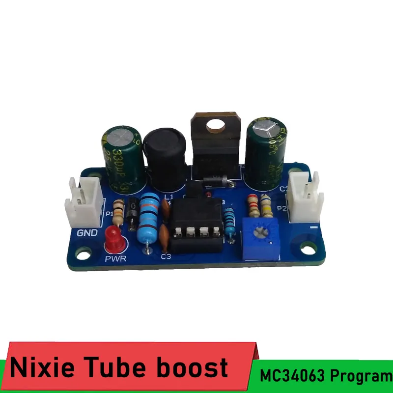 DYKB DC 9V-12V TO 80-380V 160V 170V DC boost High Voltage Power Supply CFor 6E2 6E1 6E5 level Nixie Tube Glow Magic Eye A