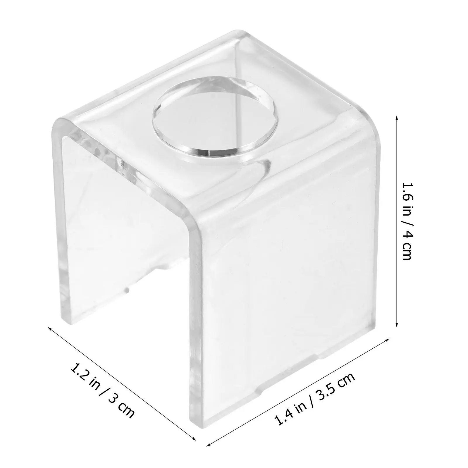 10 Pezzi Supporti per Stampi Balsamo Labbra Fai da Te, Porta Rossetti Portatili Facili da Pulire, Strumenti per il Trucco, Supporto per Balsamo Labbra Fai da Te, Porta Rossetti