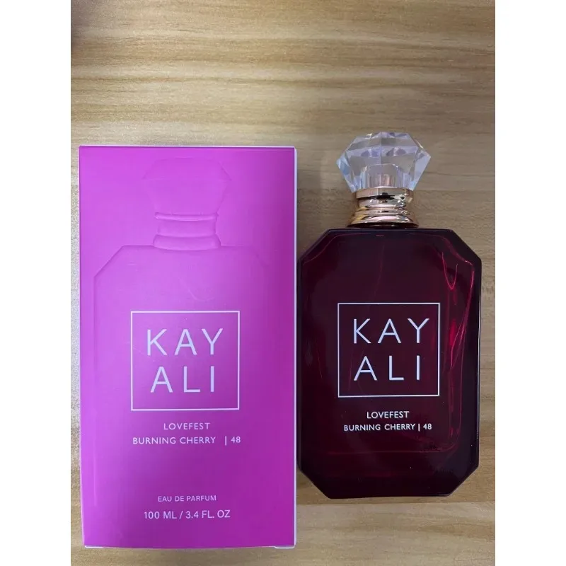 KAYALI 28 Perfume unisex 100 ml de larga duración fresco suave elegante floral afrutado fragancia natural cinco aromas Eden lichi espumoso