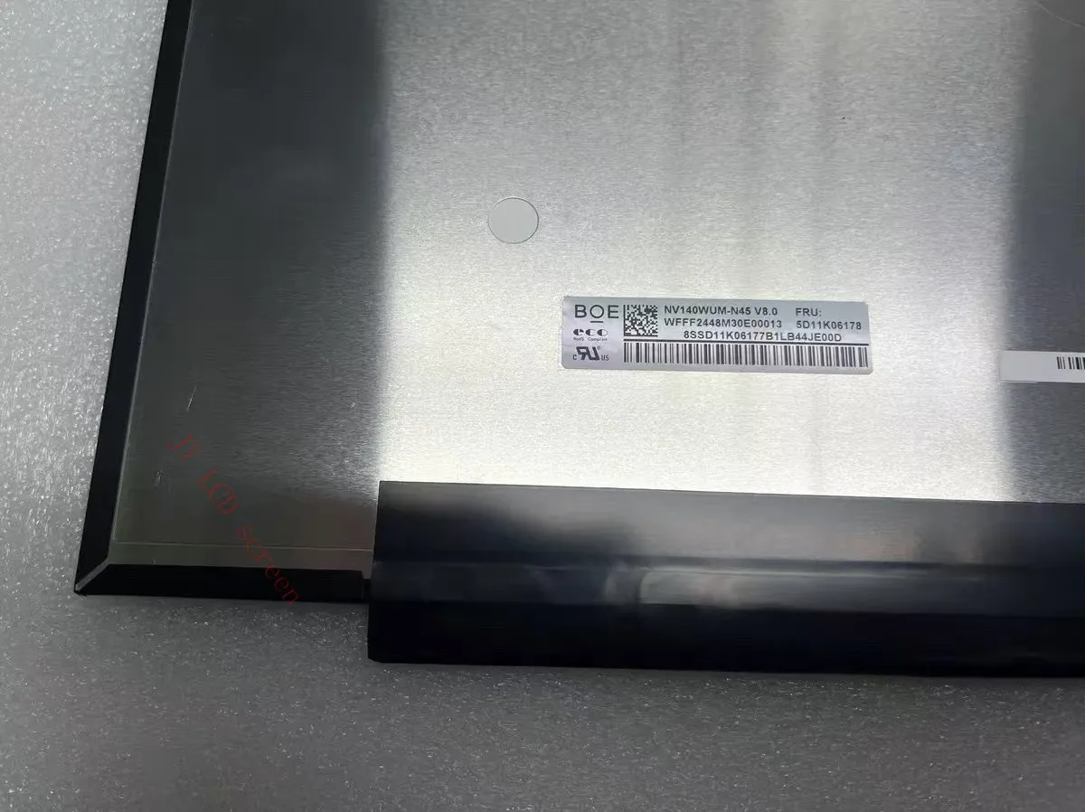 NV140WUM-N45 N140JCA-ELL 14.0 inch 16:10 1920x1200 IPS EDP 30 pin Matrix LCD Screen