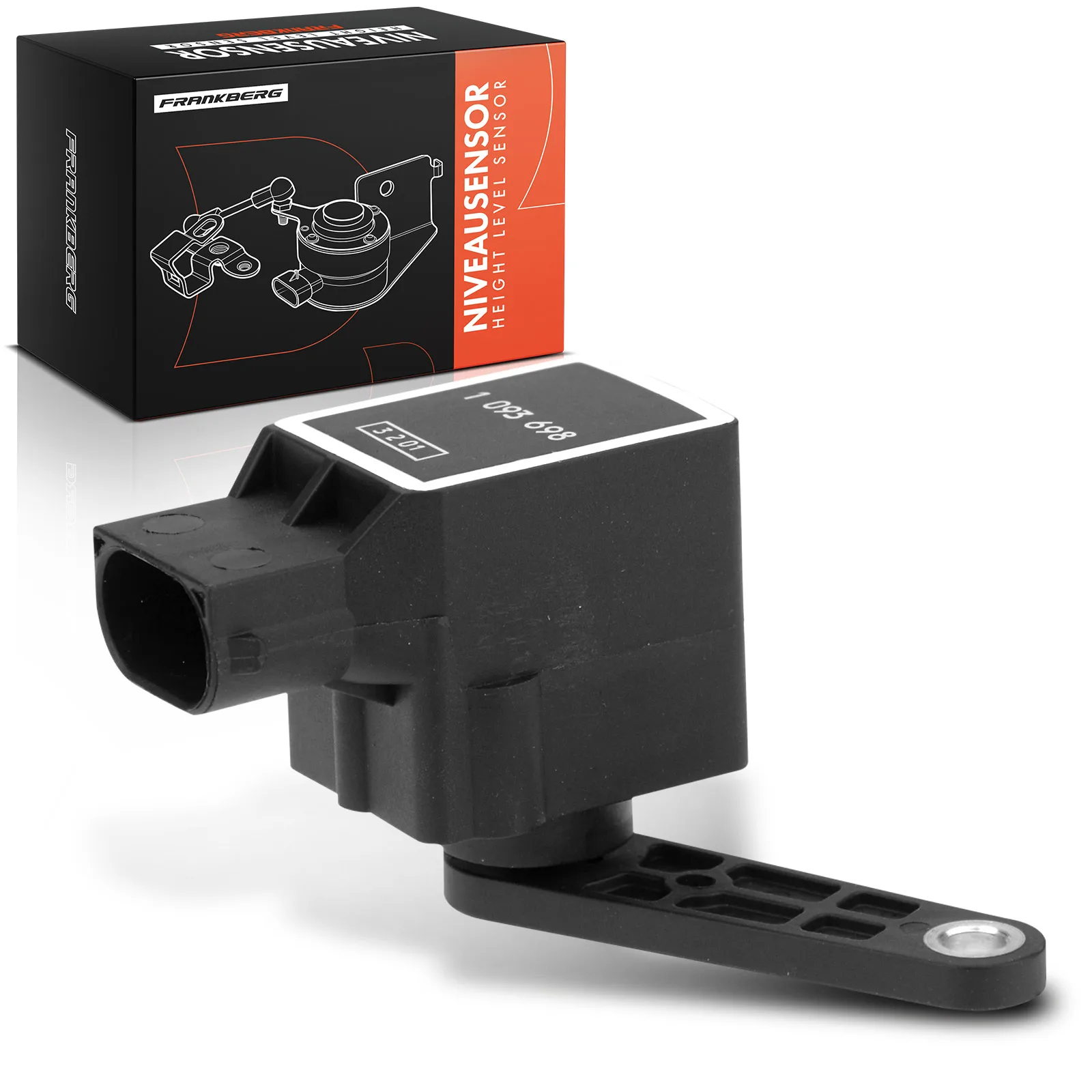 Frankberg 1x Lichtgevende Verderregelingslamp Achter Links Rechts voor BMW E46 E38 E60 E61 E39 E65 E66 E67 37146784697 37146778812