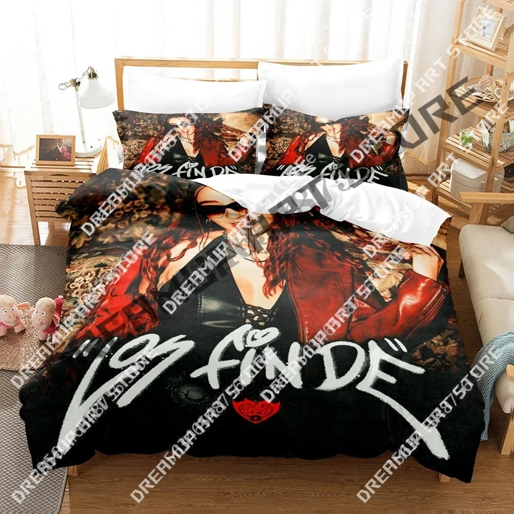 

3D Print Dela Singer Rose Bedding Set Twin Queen King Full Size Duvet Cover Pillowcase Bed boys girls Adult Home Textiles
