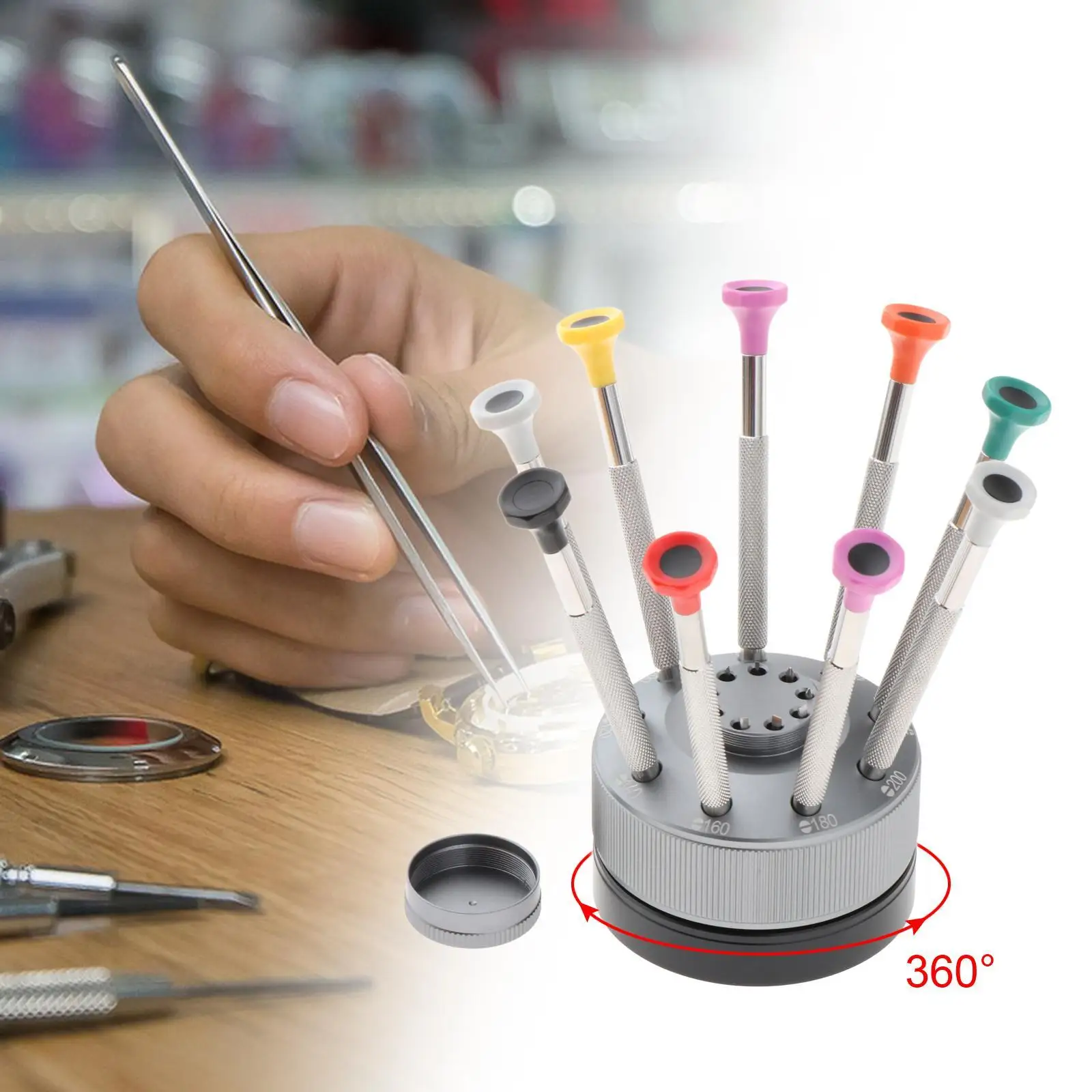 

Watch Screwdriver Set Slotted Phillips Screwdriver Professional Watch Repair Tool for Clocks Glasses PC Computer Electronics