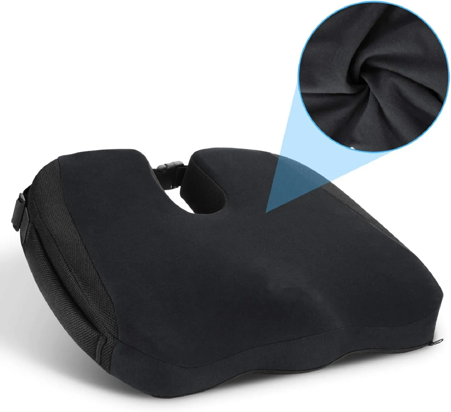 1Pcs Coccyx Seat Cushion Memory Foam U-Shaped Pillow for Chair Cushion Pad Car Office for Tailbone Pain Massage Pillow